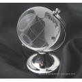 Delicate Clear Earth Glass Promotion Gift Crystal Terrestrial Globe